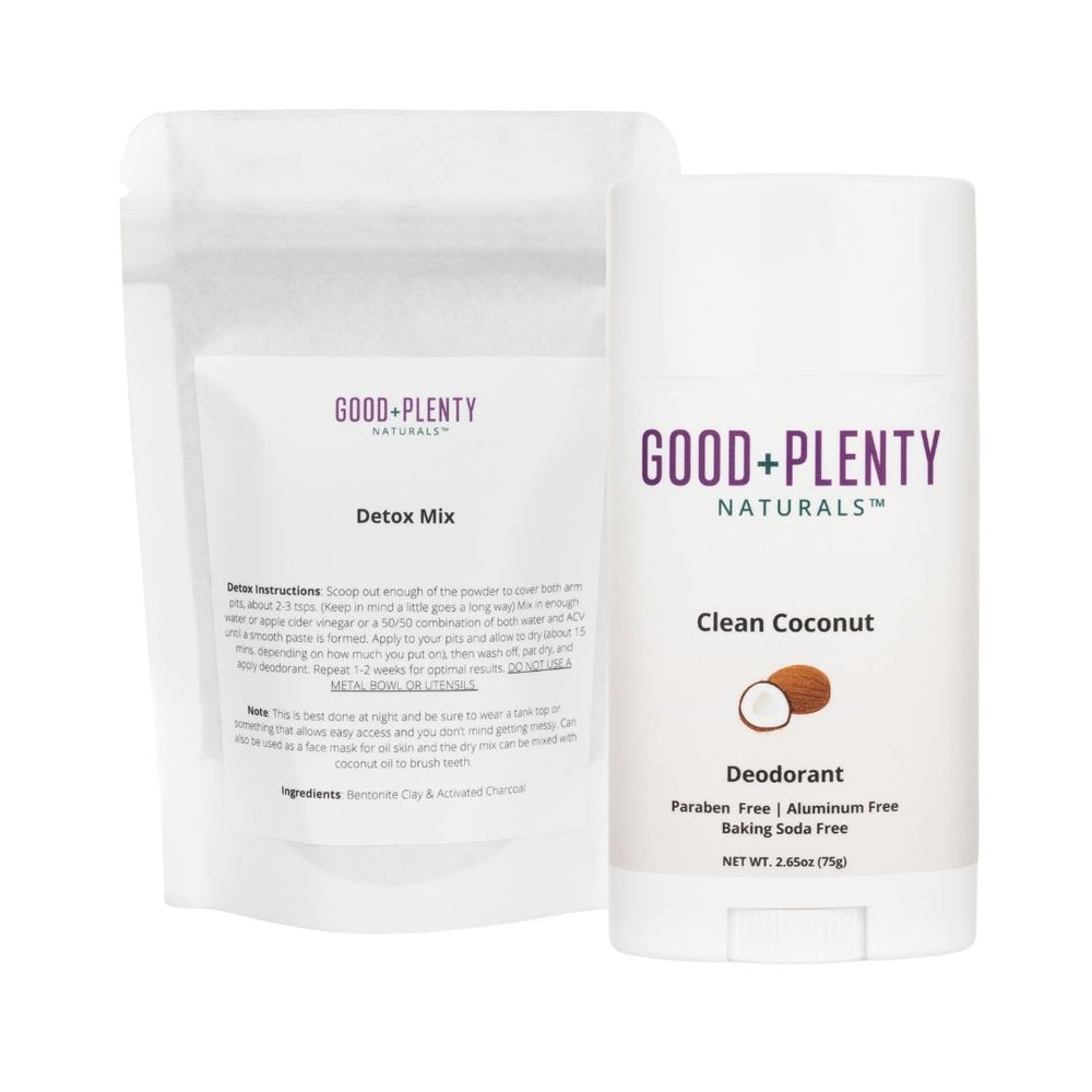 Sensitive - Clean Coconut Deo + Detox Bundle